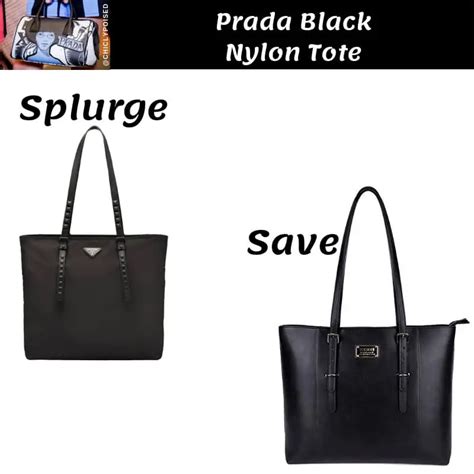 prada purse dupes|prada nylon backpack dupe.